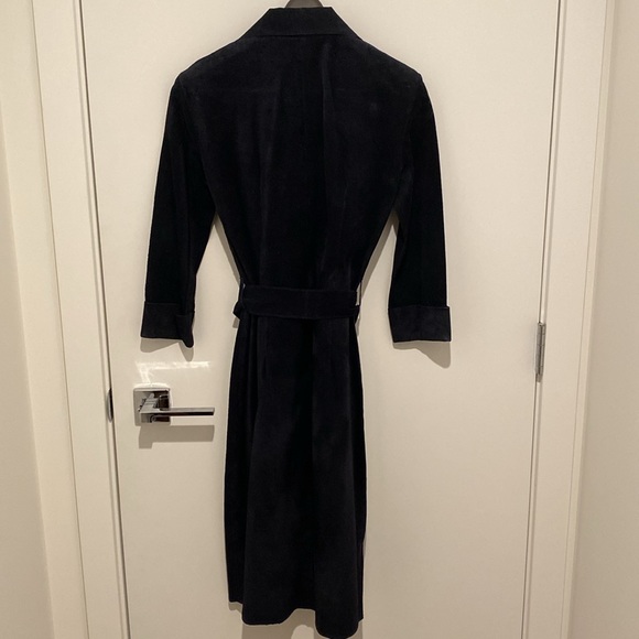 Parallel leather shirt dress - Picture 5 of 10